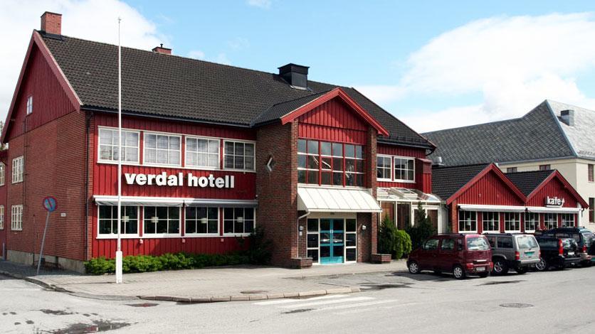 Verdal Hotell Verdalsora Bagian luar foto