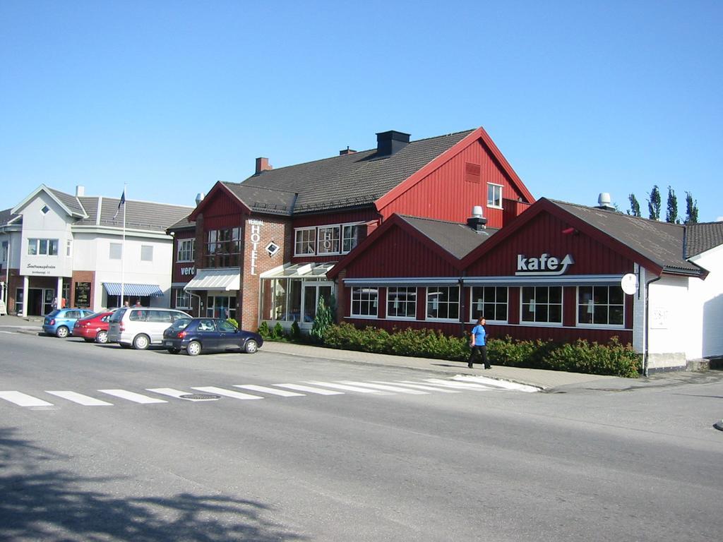 Verdal Hotell Verdalsora Bagian luar foto