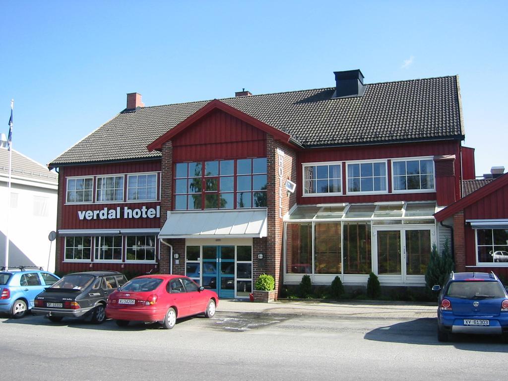 Verdal Hotell Verdalsora Bagian luar foto
