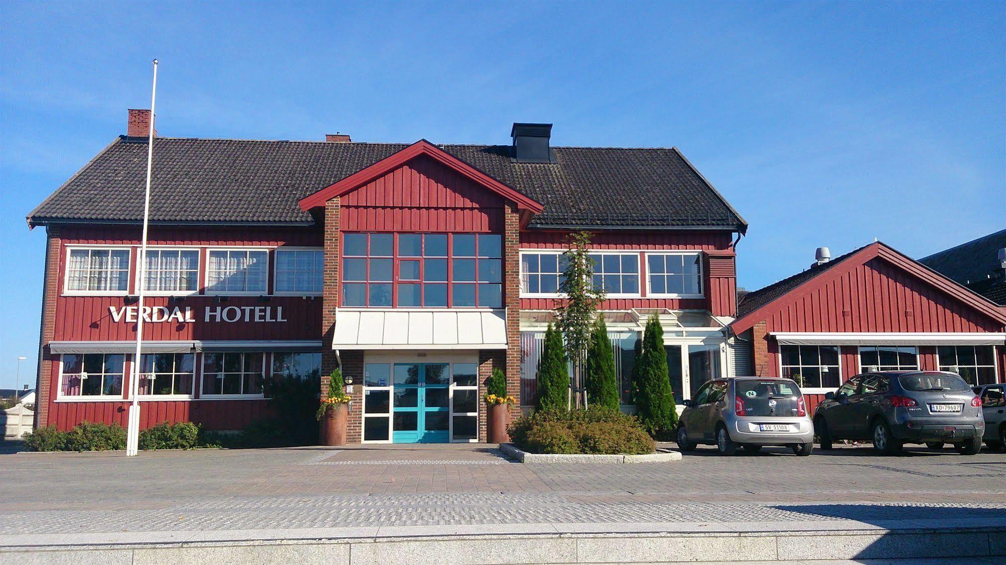 Verdal Hotell Verdalsora Bagian luar foto